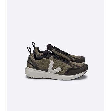 Pantofi Dama Veja CONDOR 2 ALVEOMESH Olive/Black | RO 491HAP